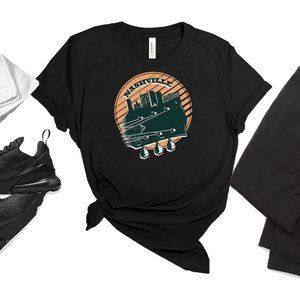 Nashville Tshirt, Nashville Guitar Tshirt